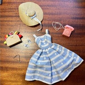 Vintage Barbie Fashion #969 SUBURBAN SHOPPER ORIGINAL 1959 Outfit EXCELLENT